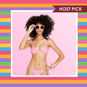 Stoney Clover Lane x Target Textured Bikini Set (S)